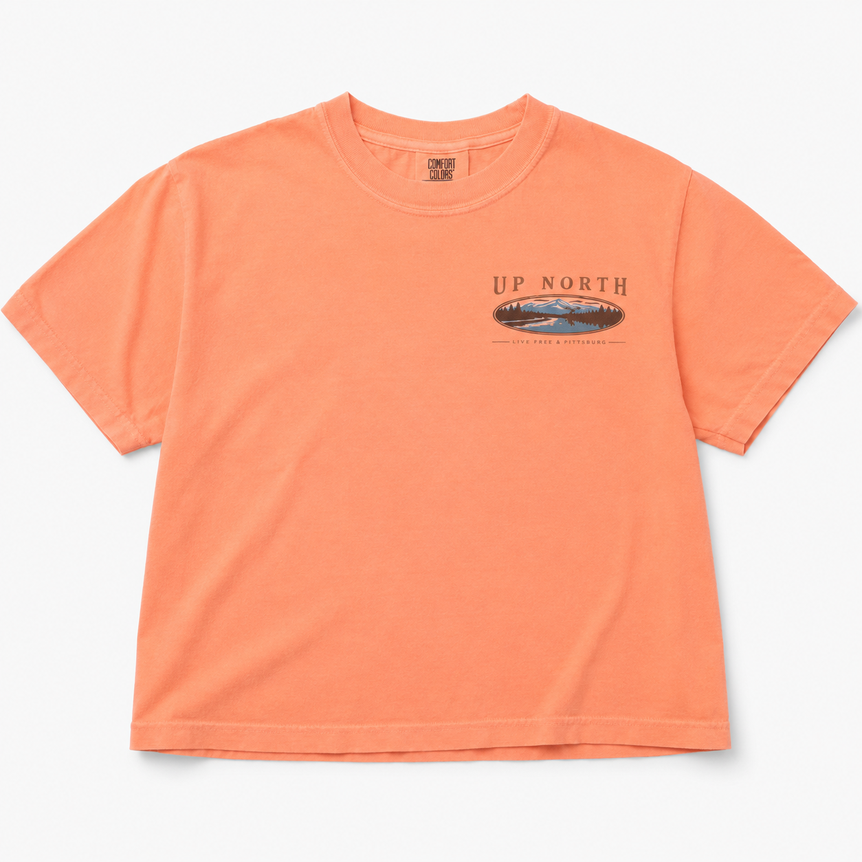 Up North Vintage Lake Life Ladies Boxy Tee