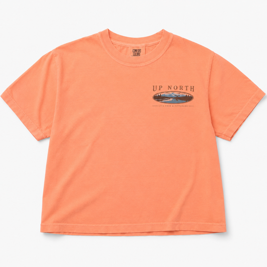 Up North Vintage Lake Life Ladies Boxy Tee