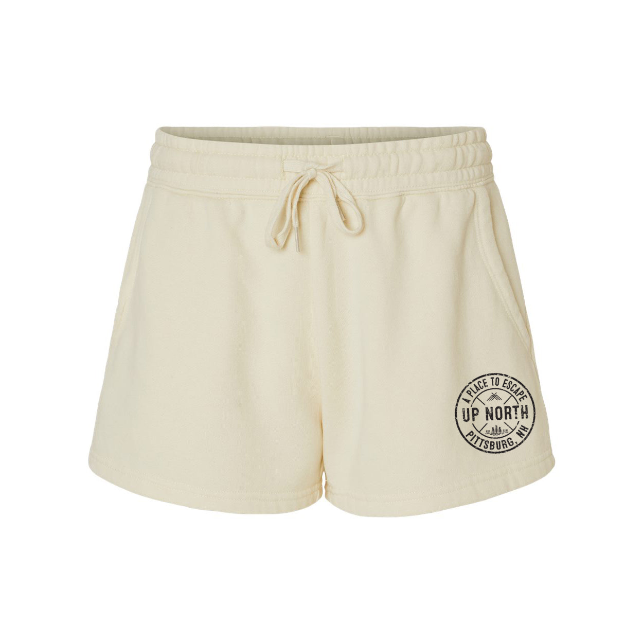 Circle Logo Ladies Short - Ivory