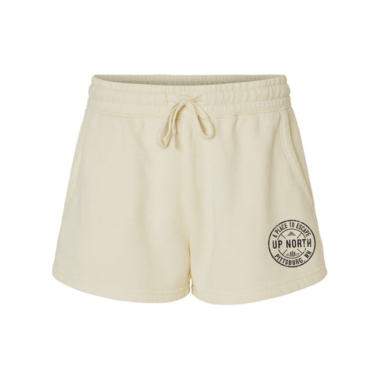 Circle Logo Ladies Short - Ivory