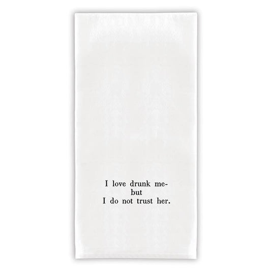Face to Face Thirsty Boy Towels - I Love Drunk Me