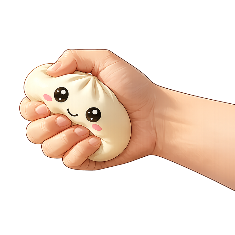 Fun Doh Mystery Slow-Rise Dumpling Toy