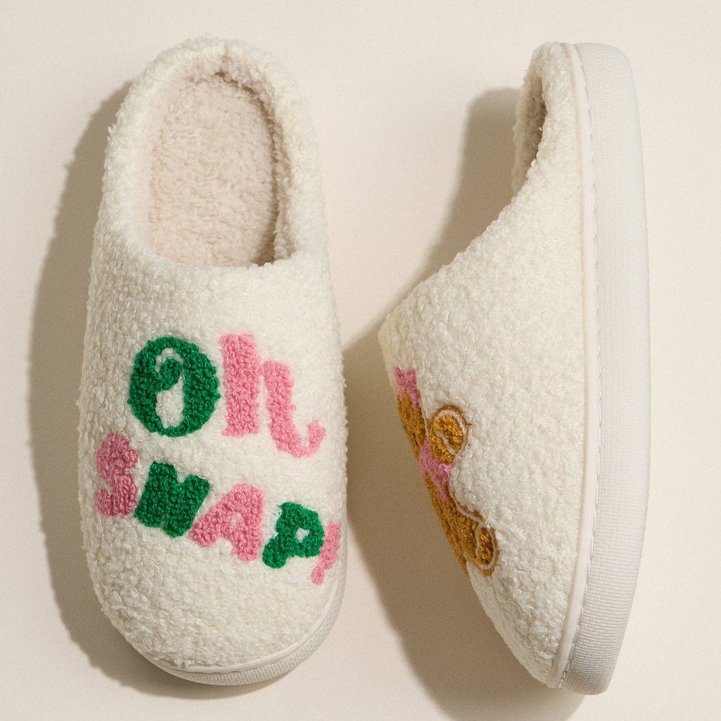 Oh Snap! Gingerbread Holiday Slipper