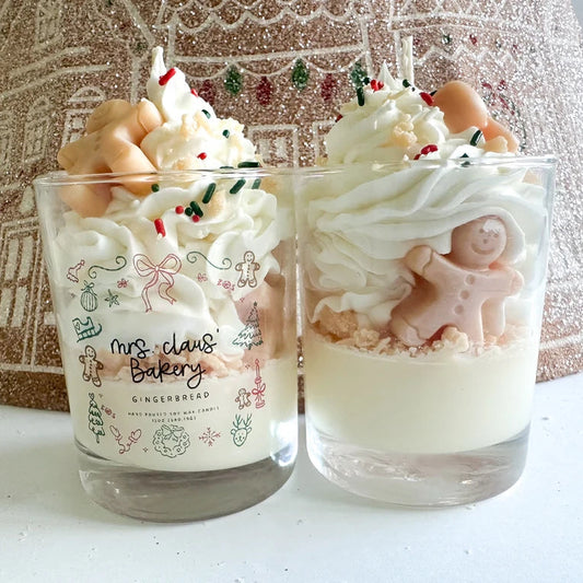 Mrs. Claus Bakery 12oz Handmade Soy Candle