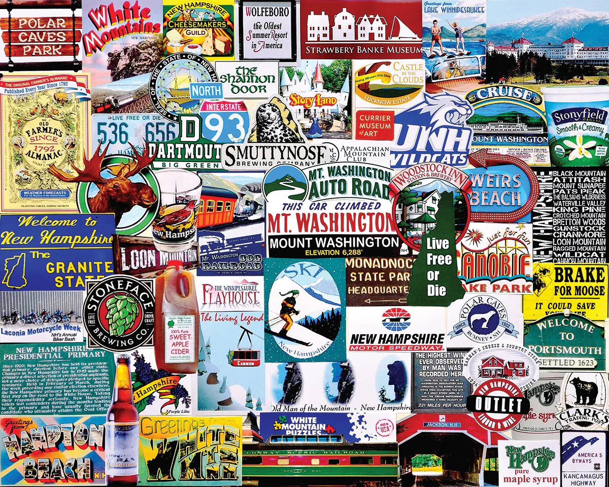 I Love New Hampshire | 1000 Piece Puzzle