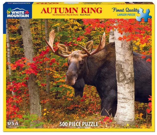 Autumn King - Moose | 500 Piece Puzzle