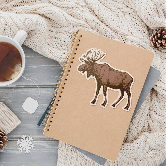 Bull Moose Bumper Sticker