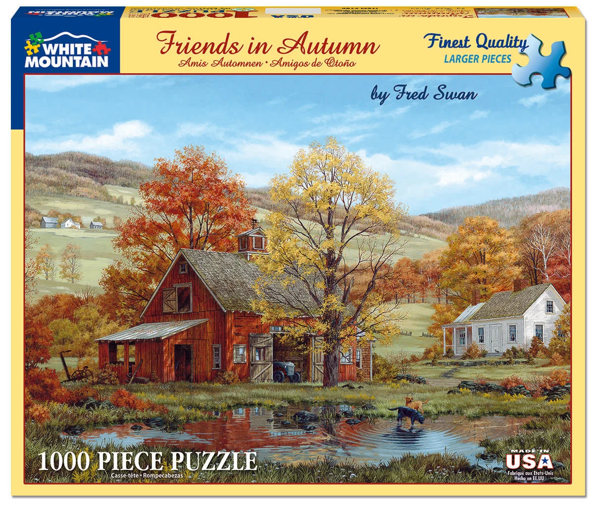 Friends in Autumn | 1000 Piece Puzzle