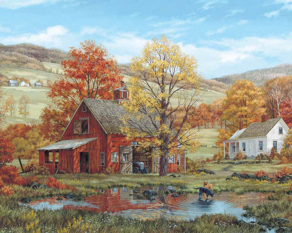 Friends in Autumn | 1000 Piece Puzzle