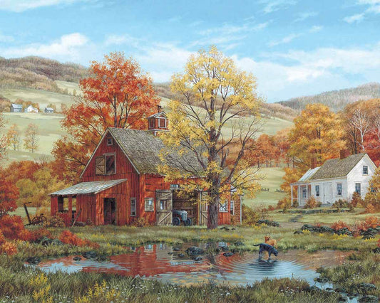 Friends in Autumn | 1000 Piece Puzzle