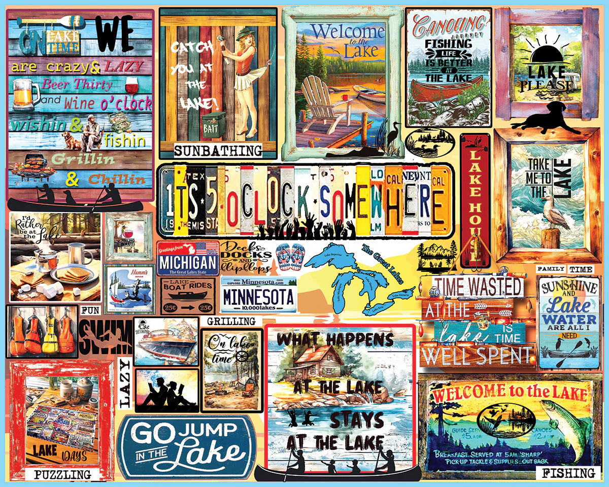Lake Time | 1000 Piece Puzzle