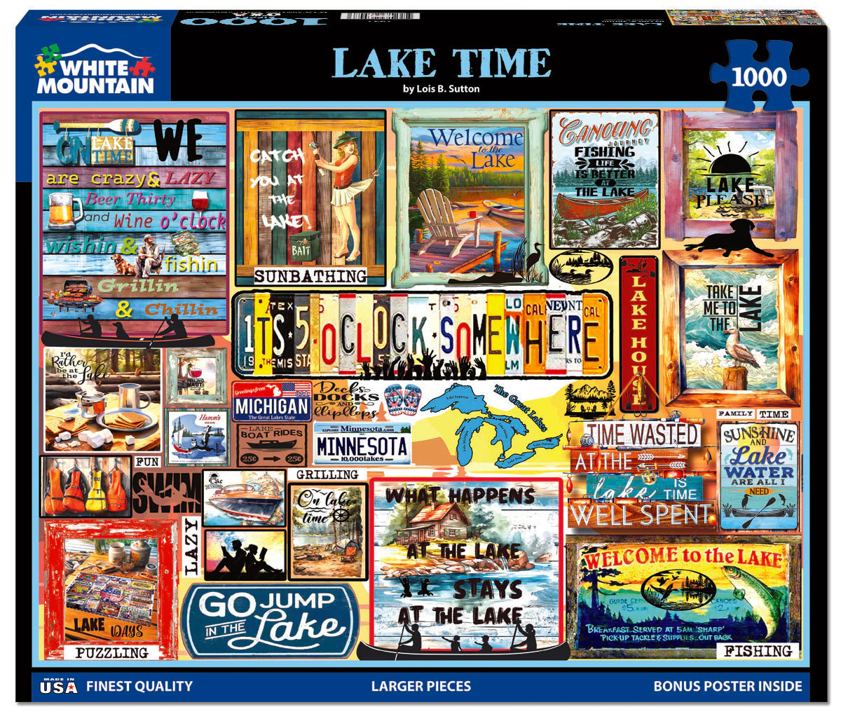 Lake Time | 1000 Piece Puzzle