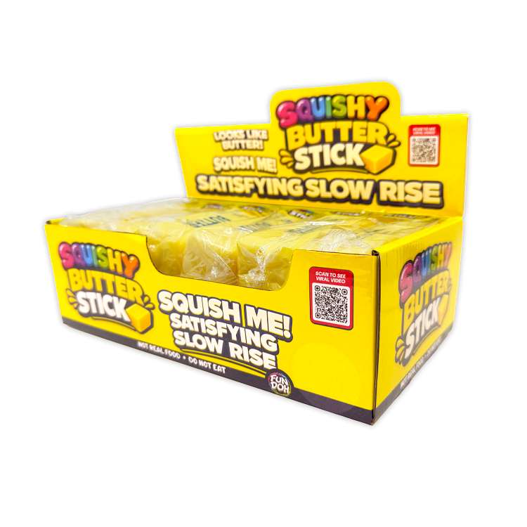 6" Butter Stick Squishy Toy