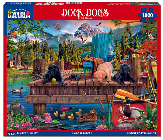 Dock Dogs | 1000 Piece Puzzle