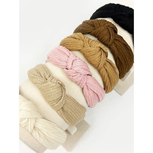 All Year Long Waffle Knot Headband