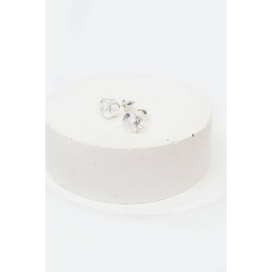 Round Cubic Earrings