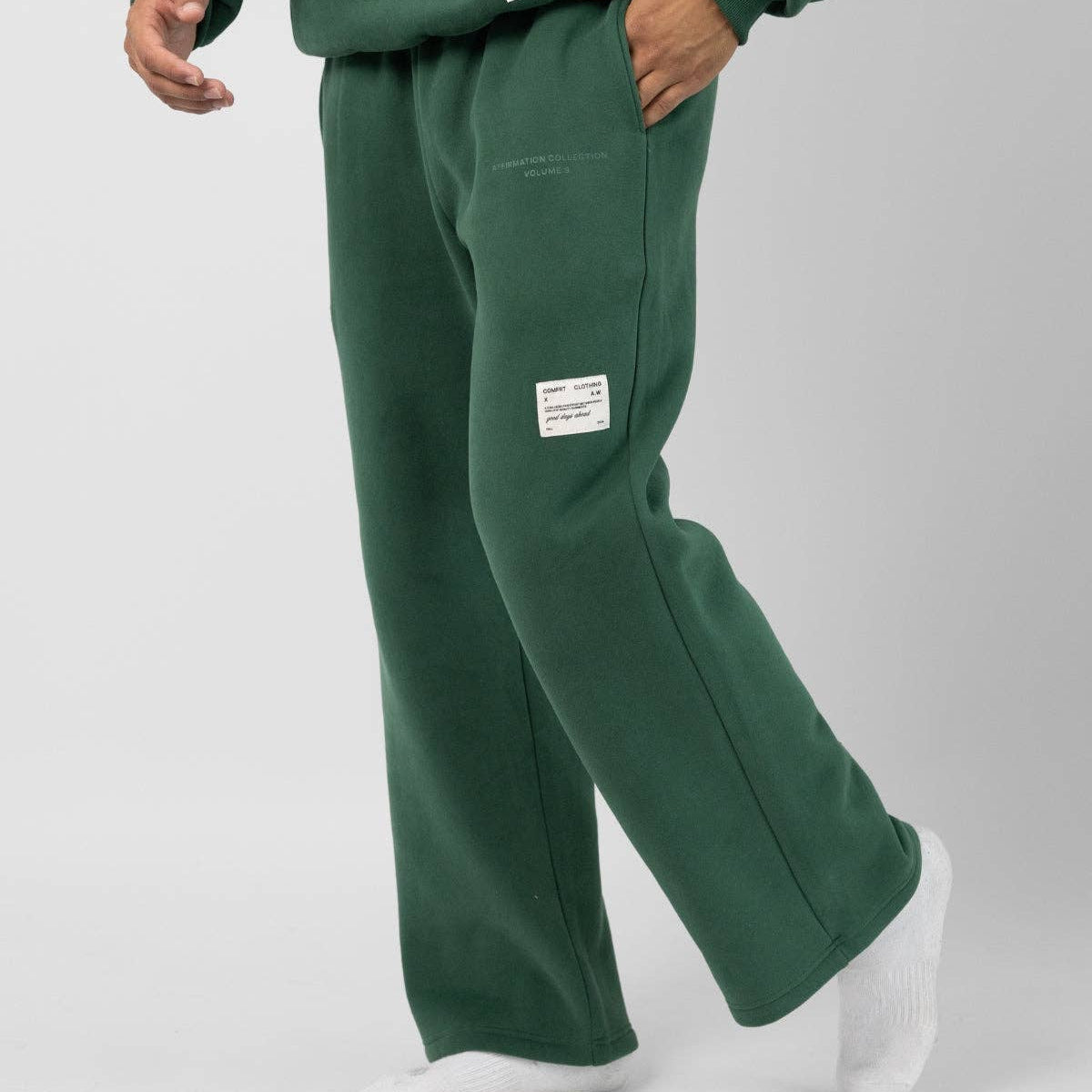 Affirmation Straight Leg Sweatpants by Comfrt™