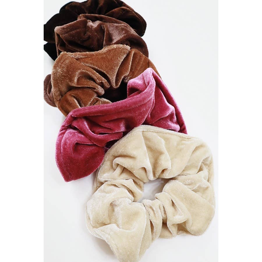 Premium Quality Large Soft Tone Velvet Scrunchie