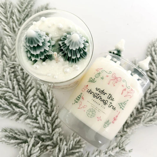Under the Christmas Tree 12oz Handmade Soy Candle