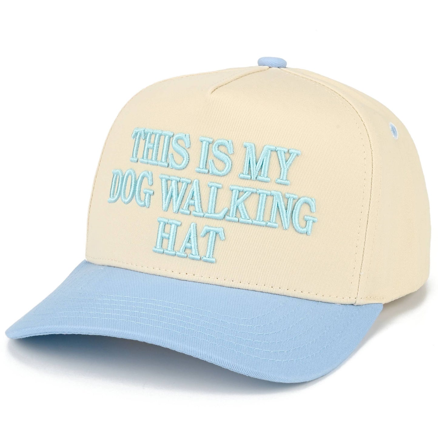 THIS IS MY DOG WALKING HAT - Two Tone Trucker Hat
