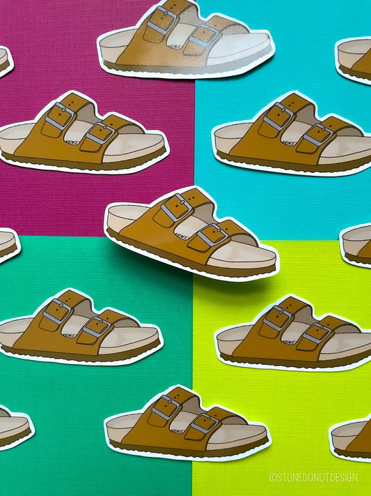 Birkenstock Sandal Vinyl Sticker