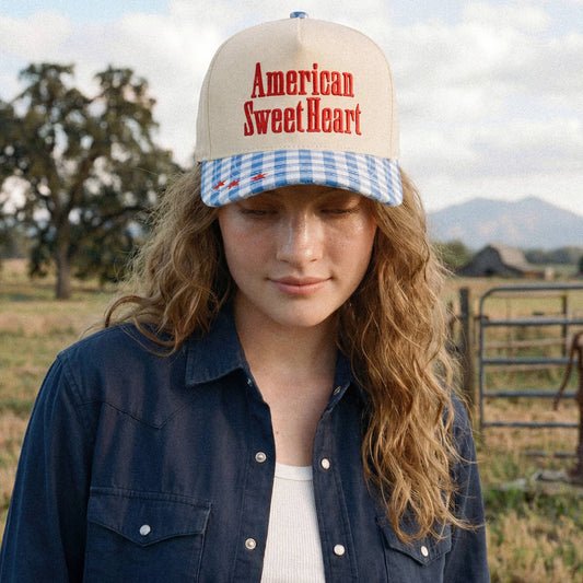 AMERICAN SWEETHEART - Two Tone Trucker Hat