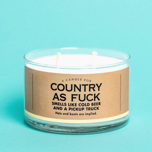 A Candle for Country as Fuck | Funny Candle