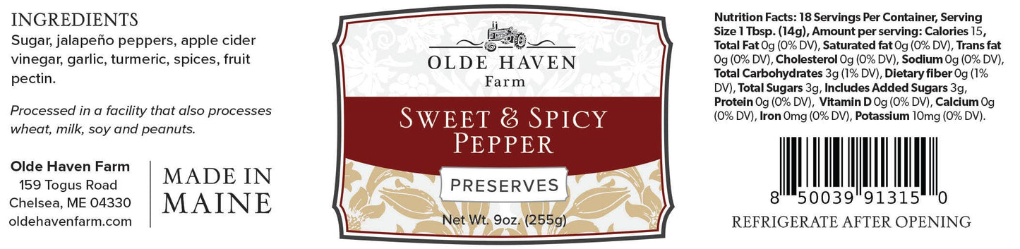 Sweet & Spicy Pepper Jelly 9oz