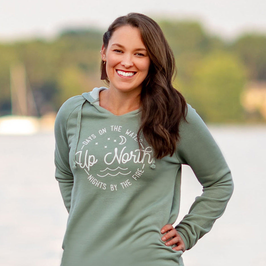 Days on the Water Hoodie (Sage)