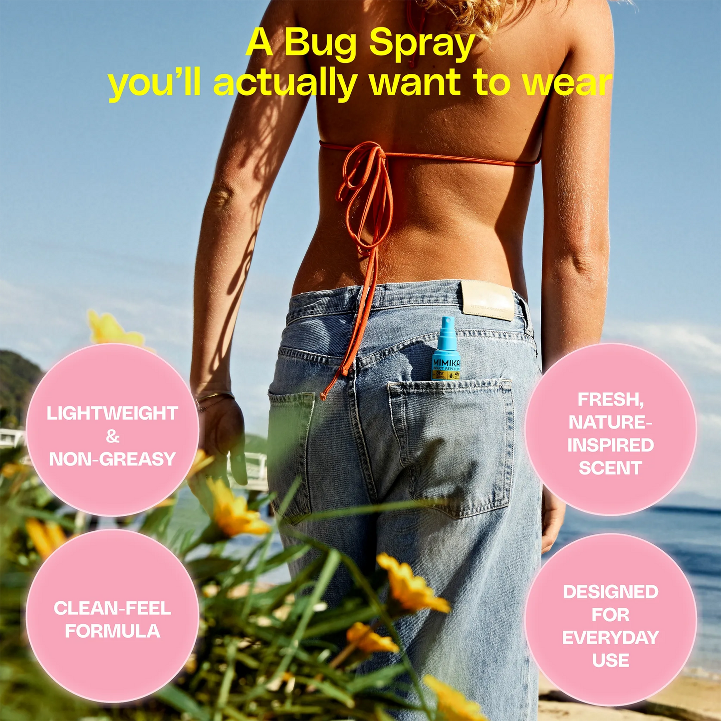 Mosquito & Tick Bug Spray - Travel Size