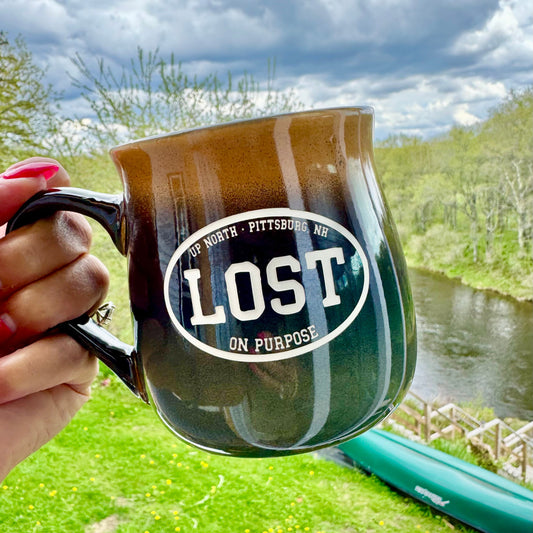16oz Rustic Tavern Mug - Lost on Purpose