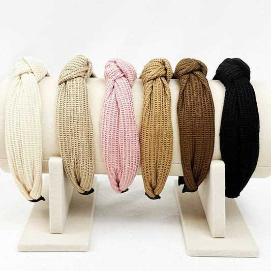 All Year Long Waffle Knot Headband