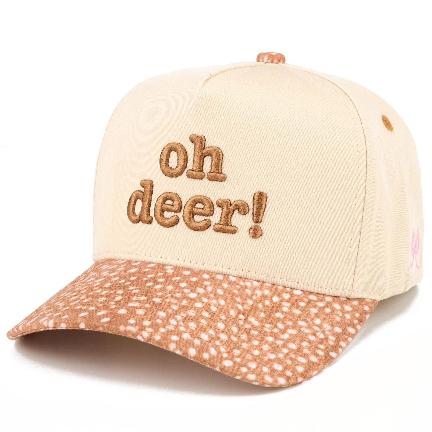 OH DEER Embroidered Trucker Hat