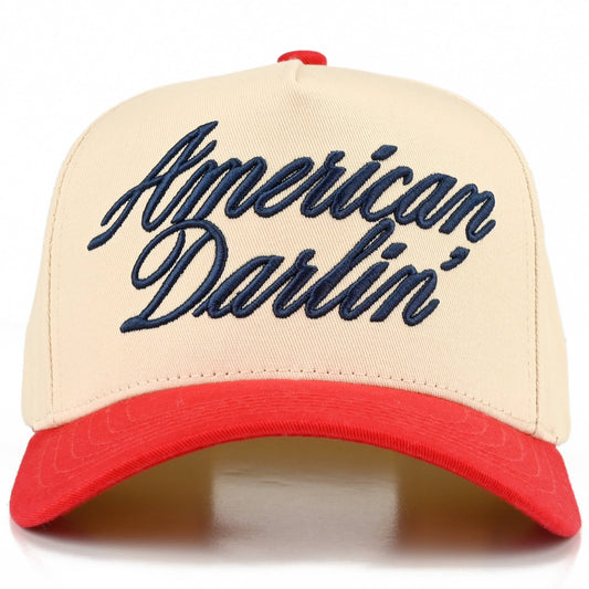 AMERICAN DARLIN' - Two Tone Trucker Hat
