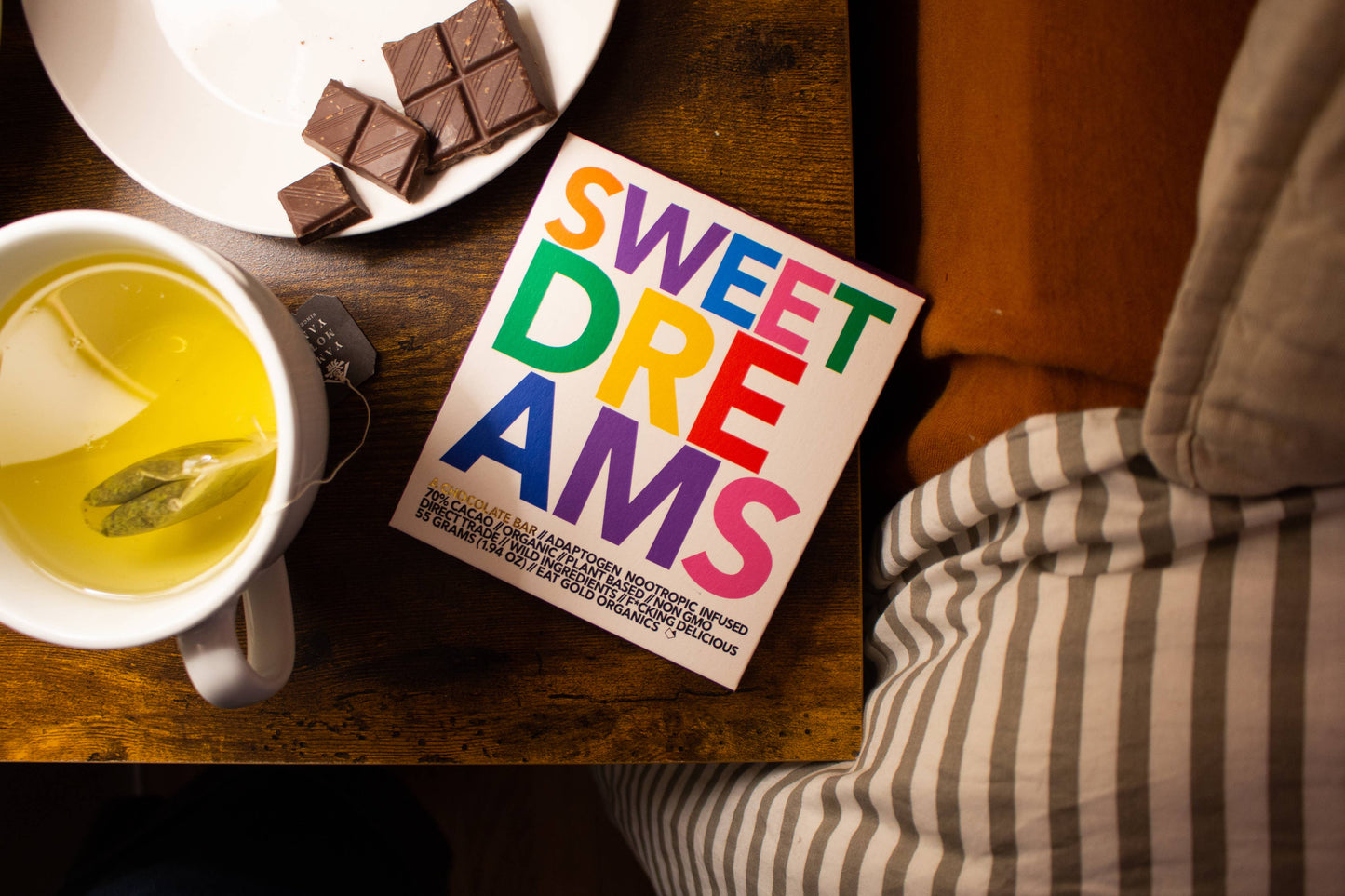SWEET DREAMS, Functional & Delicious Chocolate Bar