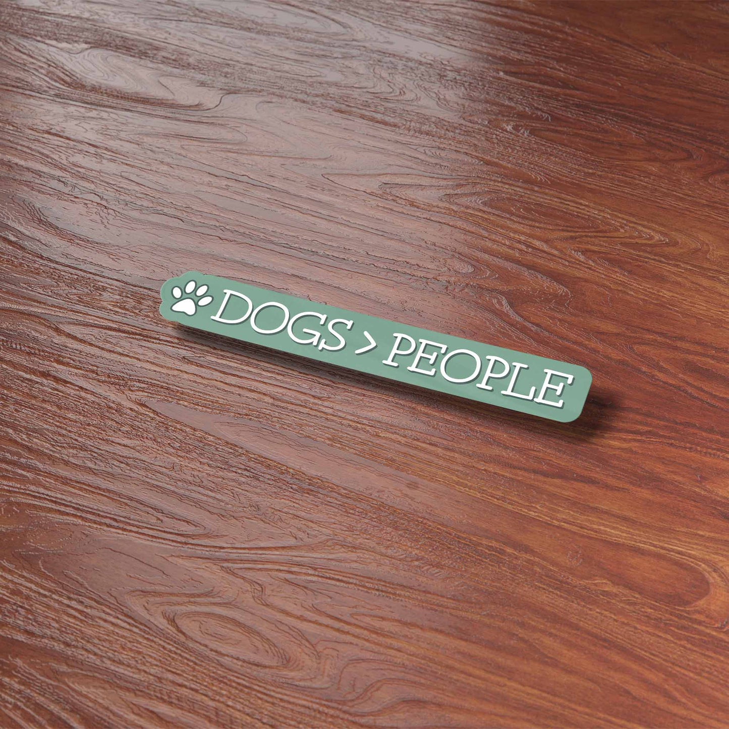 Dogs > People Sticker