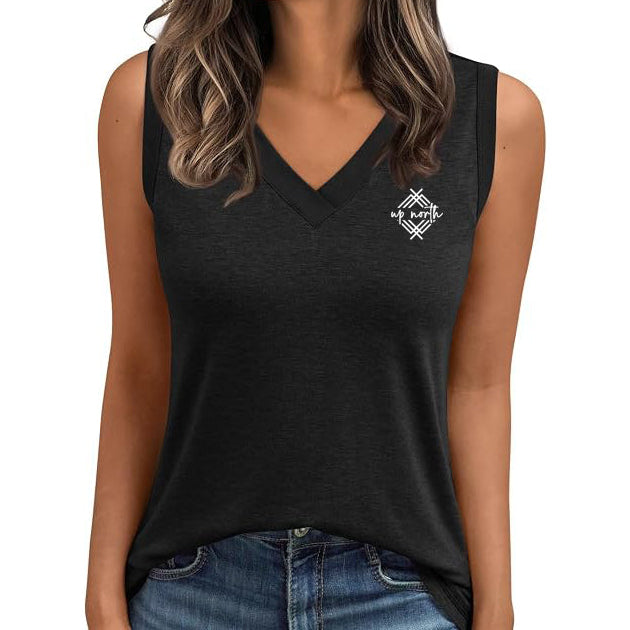 Women's V-Neck Up North Tank
