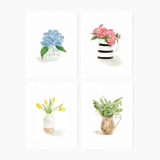 Flower assorted notecard set