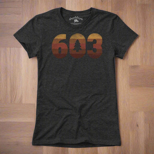 Retro 603 - Ladies T-Shirt