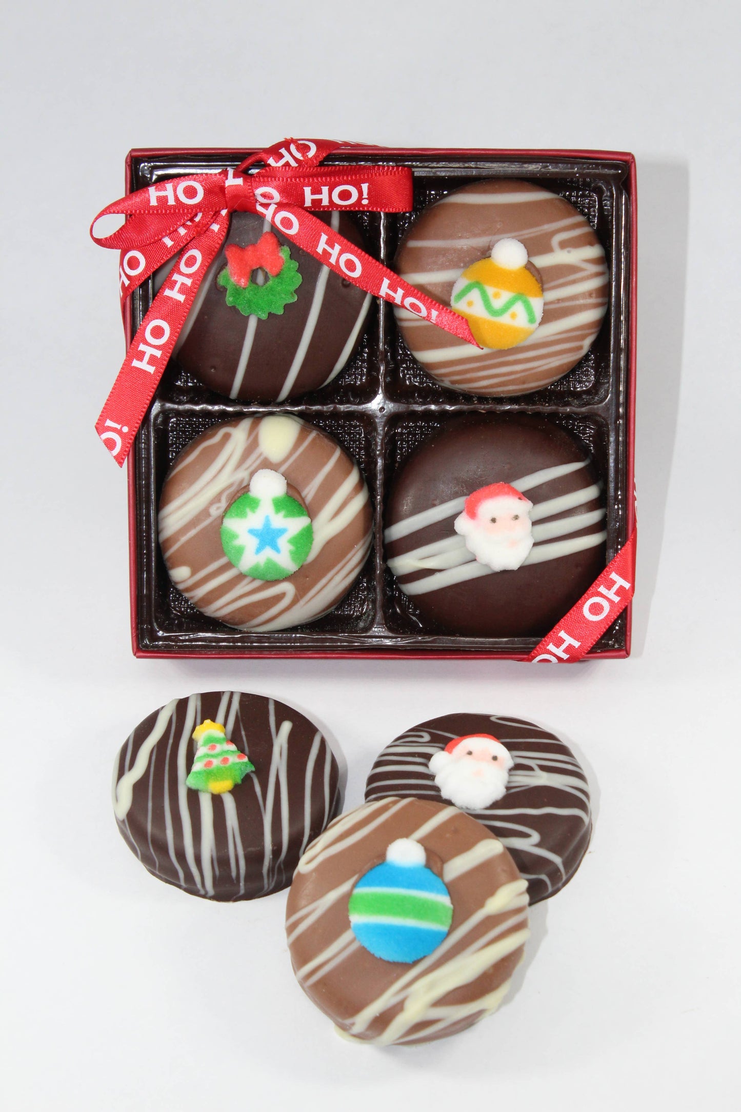 Chocolate Covered Oreos - Christmas