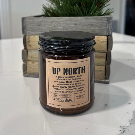 Up North Definition Candle