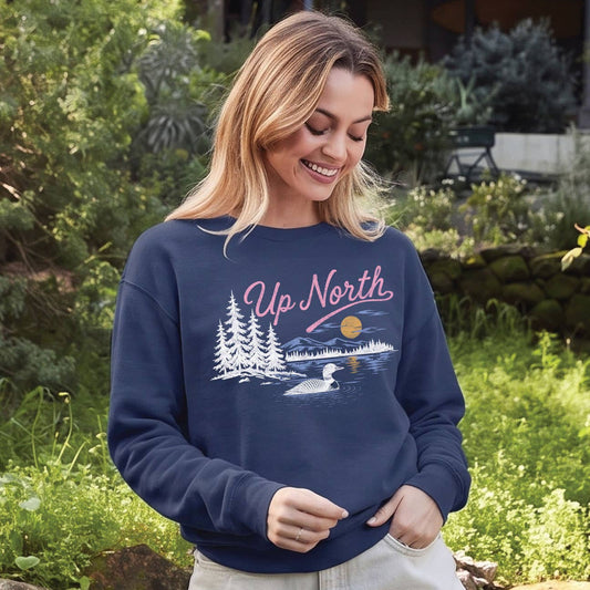 UP NORTH Graphic Sweatshirt
