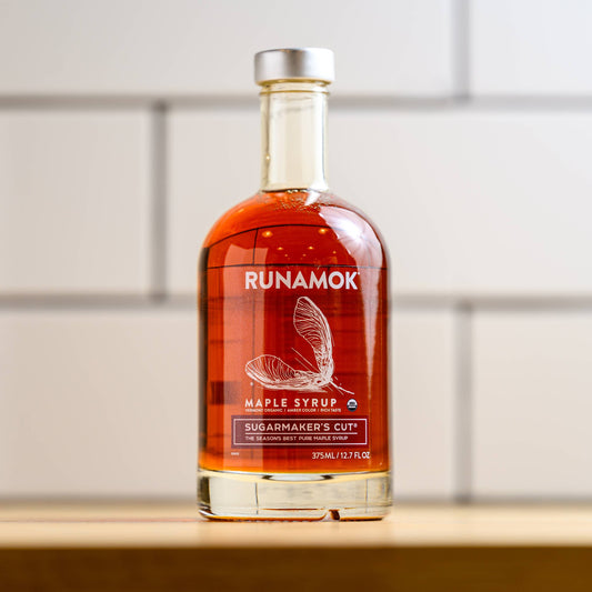 Sugarmaker's Cut Pure Vermont Organic Maple Syrup 375ml