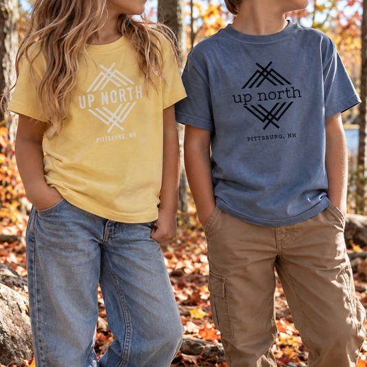 Youth Up North Signature Tee – Garment Dyed