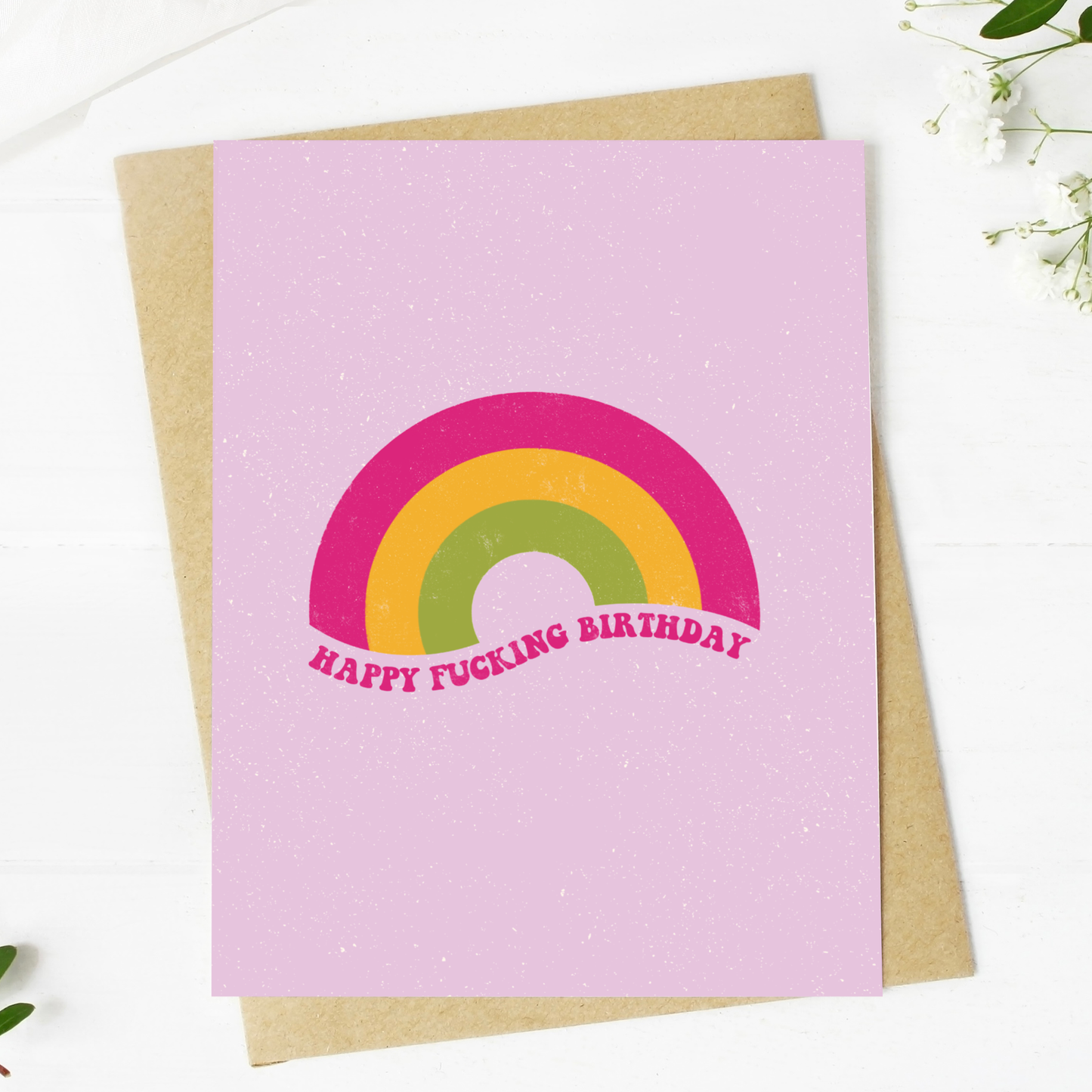 "Happy F***ing Birthday" Birthday Card