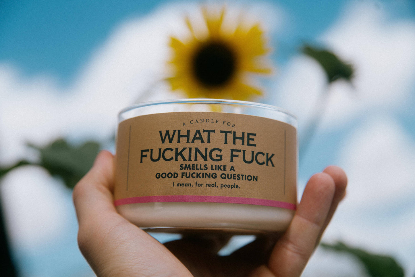 A Candle for What the Fucking Fuck | Funny Candle