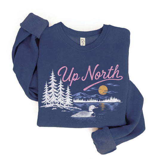 UP NORTH Graphic Sweatshirt