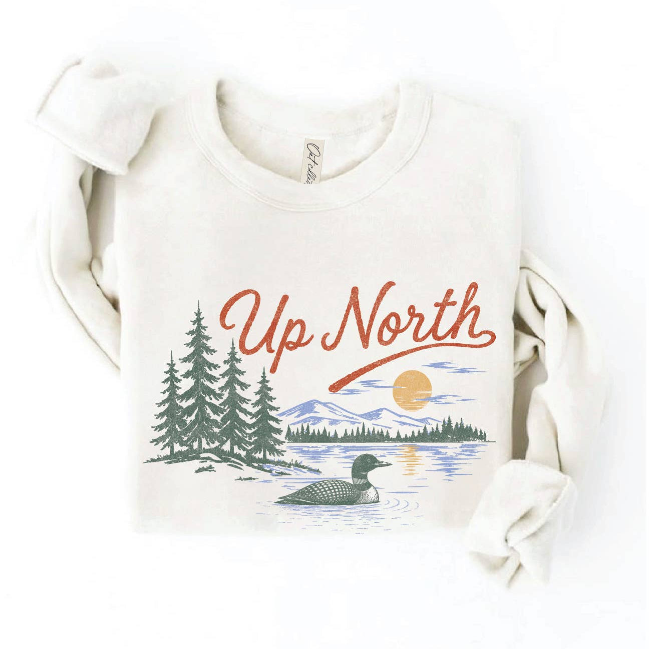 UP NORTH Graphic Sweatshirt
