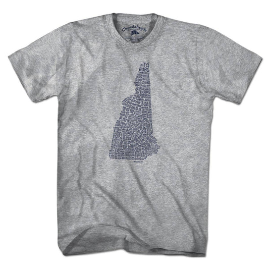 New Hampshire Cities & Towns T-Shirt