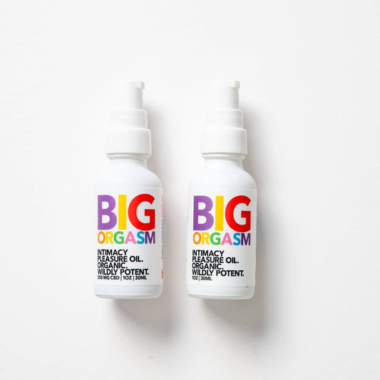 INTIMACY OIL : Big Orgasm, a Potent, Organic Intimacy Oil